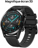 Huawei Watch GT 2, Sport, Noir, 46 mm