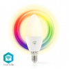 Ampoule LED Intelligente Wi-Fi | Pleine Couleur et Blanc Chaud | E14  