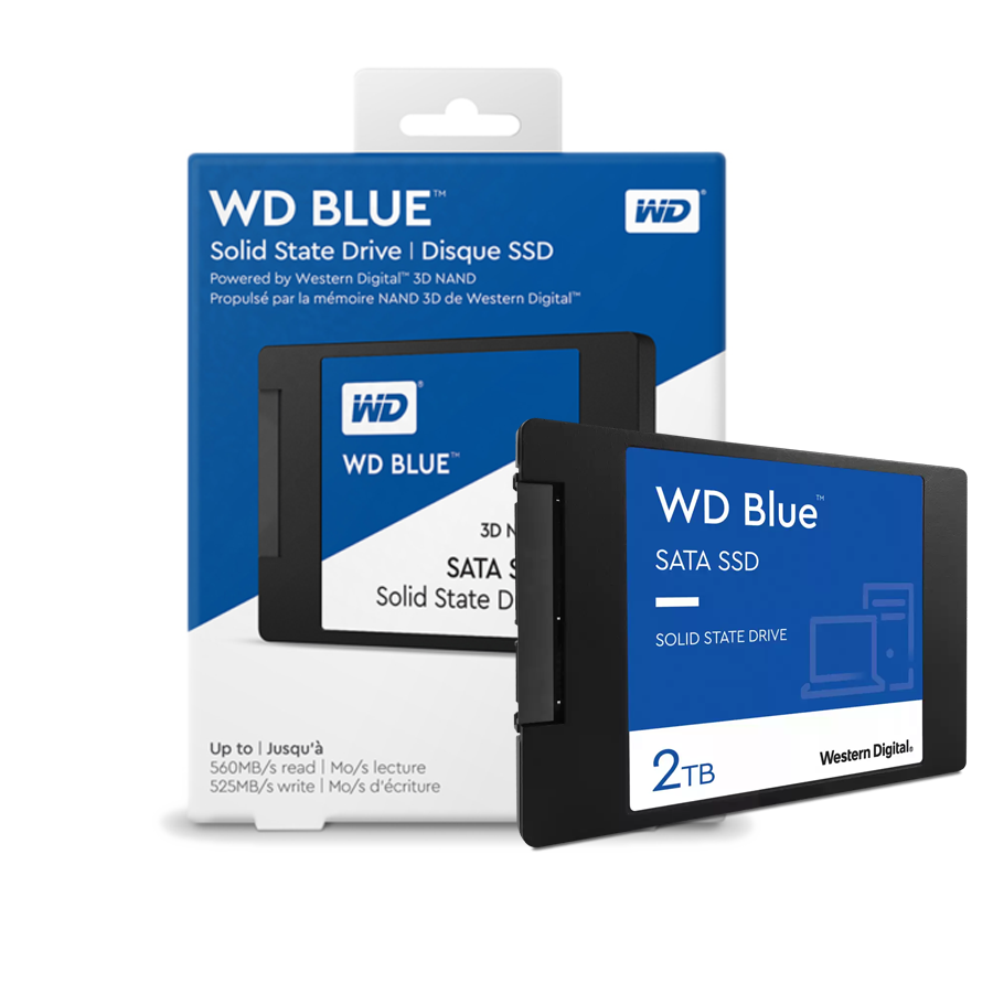 DISQUE DUR SSD WD BLUE 2TO SATA3 - Zeop Store