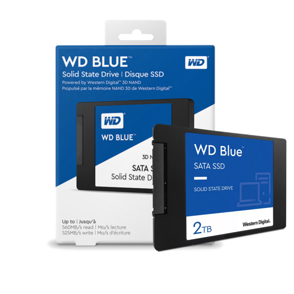 DISQUE DUR SSD WD BLUE 2TO SATA3 - Zeop Store