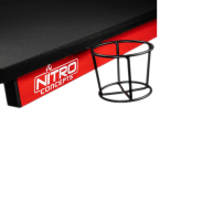 NITRO CONCEPTS D12, Noir / Rouge
