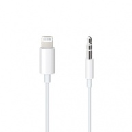 Câble audio Lightning Apple vers mini-jack 3,5 mm (1,2 m), Blanc