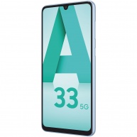 SAMSUNG Galaxy A33, 128 Go, Bleu+ Ecouteurs sans fil Be Live offert