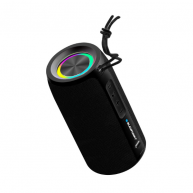 Party LED speaker Bluetooth compatible 10W, Noir