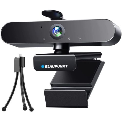 Webcam full HD 2K avec trépied Blaupunkt en vente sur zeopstore