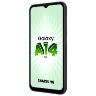 Samsung Galaxy A14, 4 Go, 5G, Noir, 64 Go