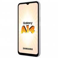 Samsung Galaxy A14, 4 Go, 4G, Argent, 64 Go