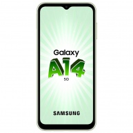 Samsung Galaxy A14, 4 Go, 5G, Vert, 64 Go