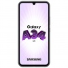 Samsung Galaxy A34 5G, 6 Go, 5G, Noir, 128 Go