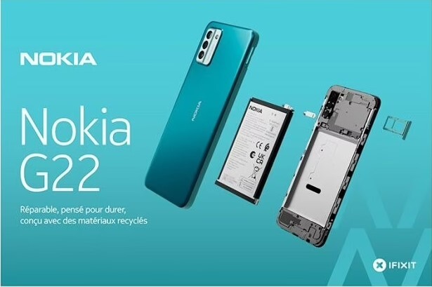 Nokia G22 en vente sur zeopstore