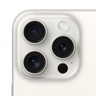 Apple iPhone 15 Pro, Blanc, 256 Go