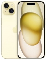Apple iPhone 15, Jaune, 128 Go
