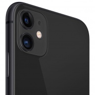 Apple iPhone 11 Reconditionné, Noir, 64 Go, A++