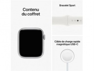 Apple Watch Series 8 GPS, Silver, 45 mm