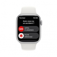 Apple Watch Series 8 GPS, Silver, 45 mm