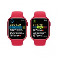 Apple Watch Series 8 GPS, Rouge, 45 mm