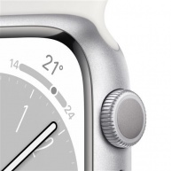 Apple Watch Series 8 GPS, Silver, 45 mm