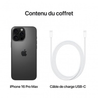 IPHONE 16 PRO MAX, Black Titanium