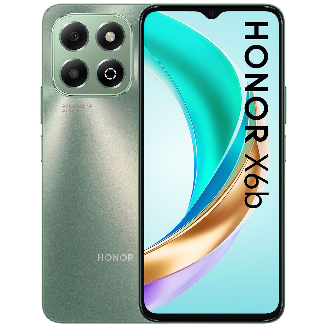Honor X6b 4G 12GB, Vert, 128 Go