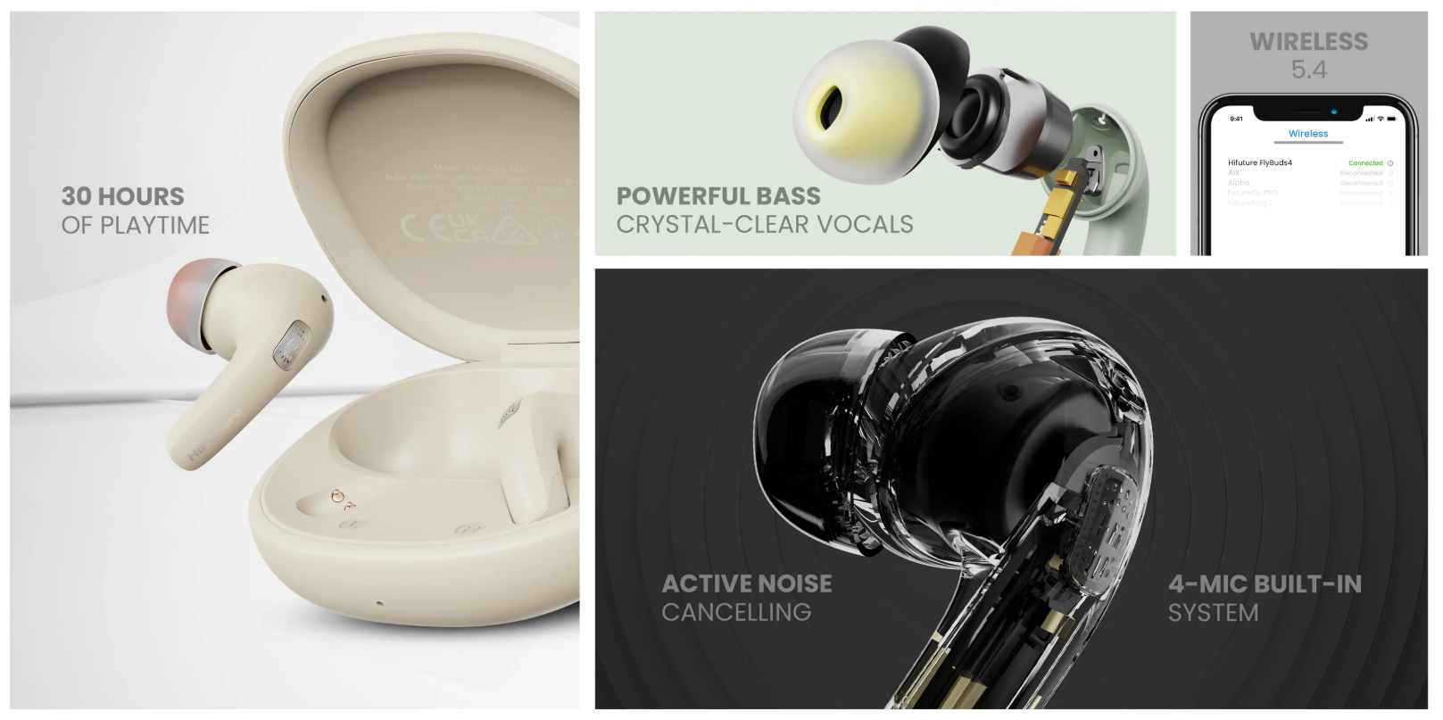 Hifuture Flybuds 4 en vente sur la zeopstore