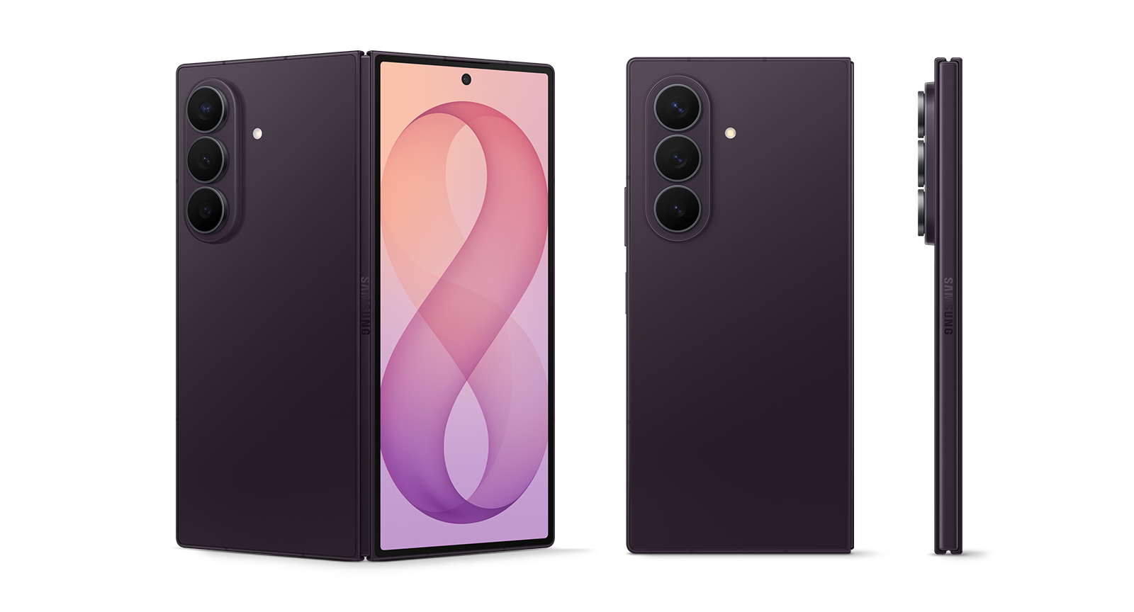 Samsung Z fold 8 Ultra, Violet, 256 Go