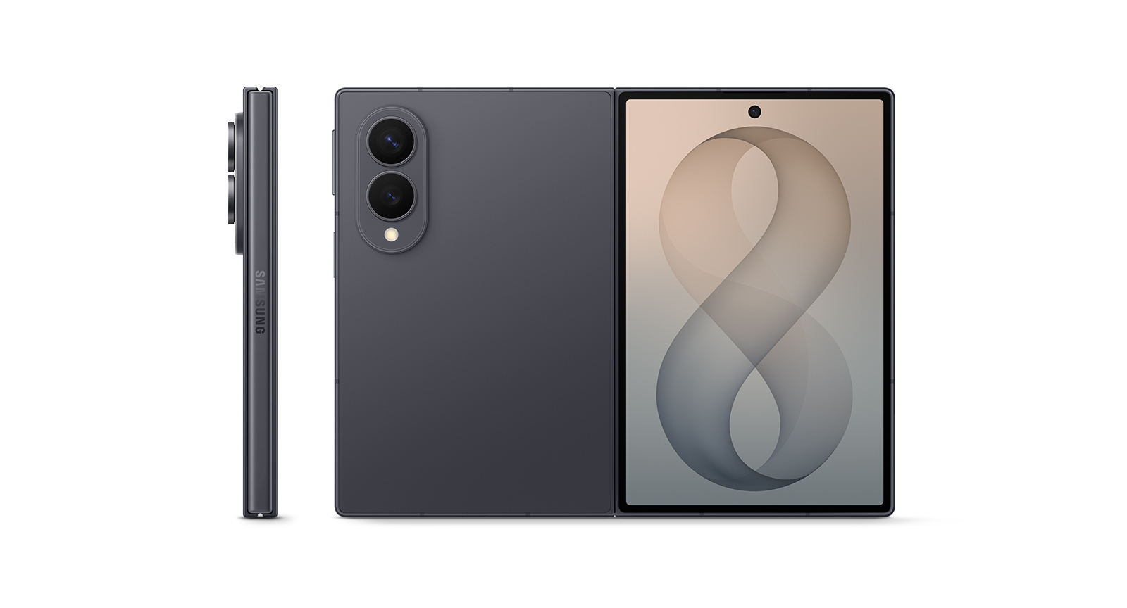 Samsung Z fold 8, Noir, 256 Go