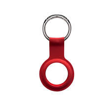 Devia Airtag porte-cl&eacute;s silicone, Rouge