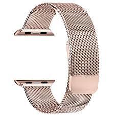Devia Applewatch - Bracelet Boucle Milanaise, Rose, 40 mm