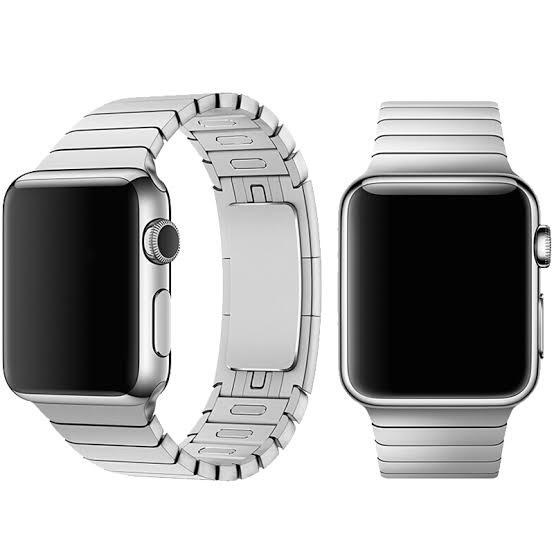 Devia Applewatch - Bracelet &agrave; maillons serie elegance, Silver, 40 mm