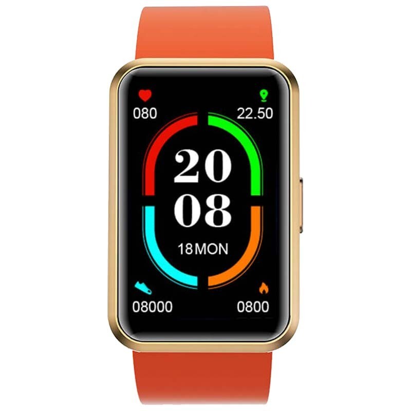 Blackview Montre connect&eacute;e R5, Orange