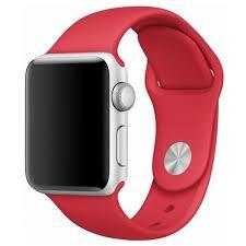 Devia Applewatch - Bracelet Sport s&eacute;rie Deluxe, Rouge, 40 mm